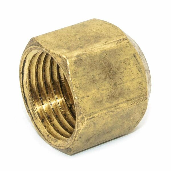 Thrifco Plumbing #40 3/4 Inch Brass Flare Cap 6940007